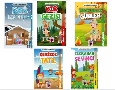 Çılgın Kahramanlar (5 Kitap Set) | Nihat Gökmen | Pembe Çatı Yayınları