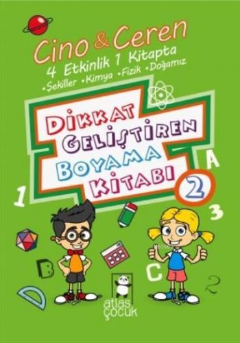 Cino İle Ceren Dikkat Geliştiren Boyama Kitabı 2. Kitap - 4 Etkinlik 1