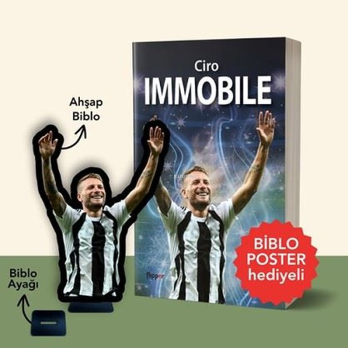 Ciro İmmobile - Biblo Poster Hediyeli | Kerem Tek | Flipper Yayınları