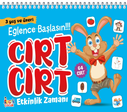 Cırt Cırt Etkinlik Zamanı | Kolektif | Bcrk Çocuk Yayınları