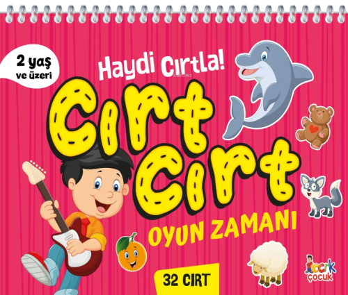 Cırt Cırt Oyun Zamanı | Kolektif | Bcrk Çocuk Yayınları