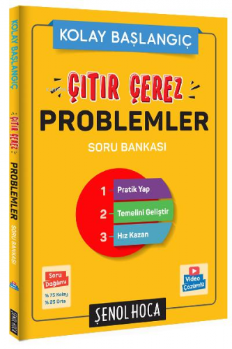 Çıtır Çerez Problemler Soru Bankası | Kolektif | Şenol Hoca Yayınları