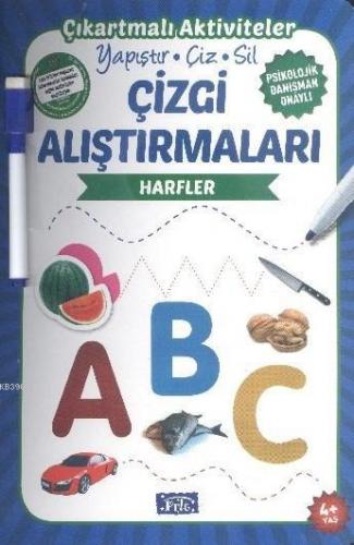 Çizgi Alıştırmaları - Harfler; Yapıştır - Çiz - Sil | Ülkü Unsu | Parı