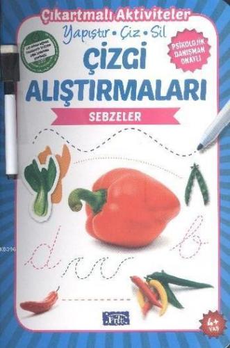 Çizgi Alıştırmaları - Sebzeler; Yapıştır - Çiz - Sil | Ülkü Unsu | Par