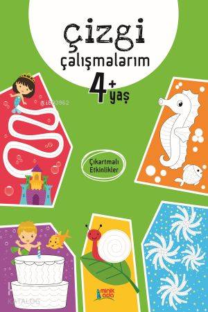 Çizgi Çalışmalarım 5 Yaş | Kolektif | Minik Ada