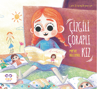 Çizgili Çoraplı Kız | Merve Gülcemal | Cezve Çocuk