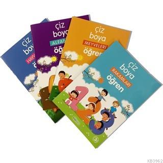 Çocuk Boyama Kitabı (4 Kitap Takım) | Kolektif | Edulal Çocuk