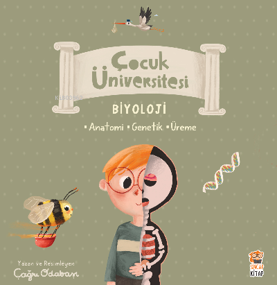 Çocuk Üniversitesi Biyoloji Set (3 Kitap) | Çağrı Odabaşı | Sincap Kit