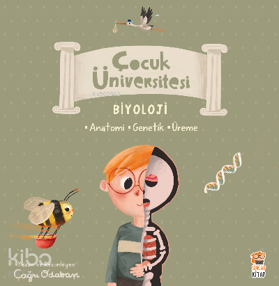 Çocuk Üniversitesi Biyoloji Set (3 Kitap) | Çağrı Odabaşı | Sincap Kit