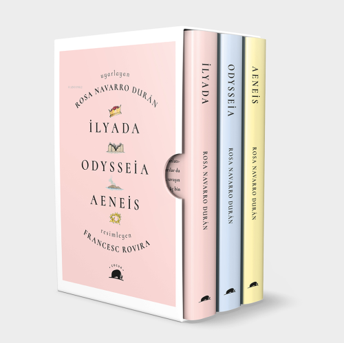 Çocuklar İçin Destanlar İlyada Odysseia Aeneis 3 Kitap Takım | Vergili