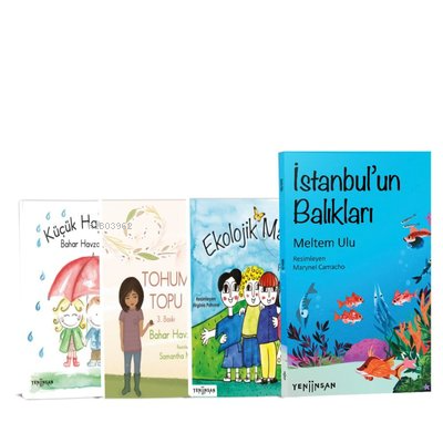 Çocuklar İçin Ekoloji Seti (4 Kitap) ;Küçük Hayvanlar (3. Baskı) - Toh