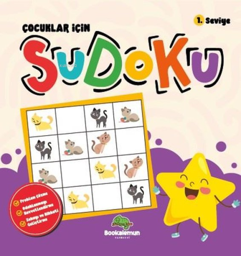 Çocuklar İçin Sudoku 1.Seviye | Kolektif | Bookalemun Yayınevi