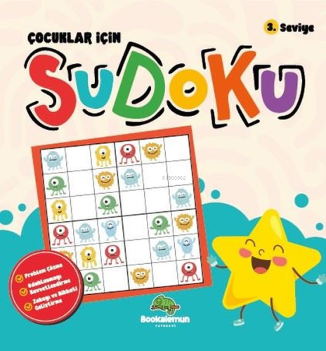 Çocuklar İçin Sudoku 3.Seviye | Kolektif | Bookalemun Yayınevi