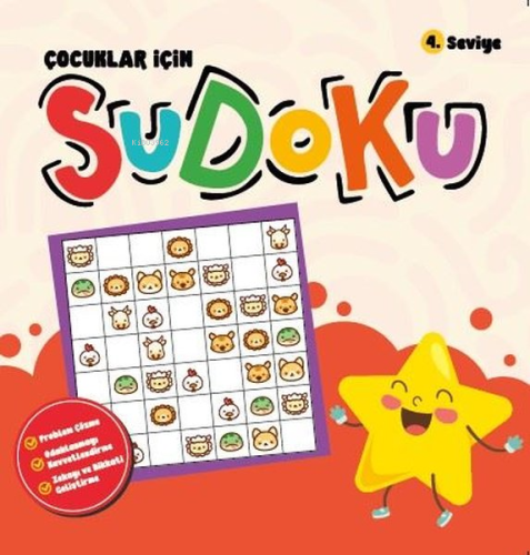 Çocuklar İçin Sudoku 4.Seviye | Kolektif | Bookalemun Yayınevi