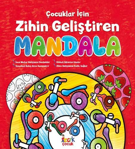 Çocuklar İçin Zihin Geliştiren Mandala | Kolektif | Bcrk Çocuk Yayınla