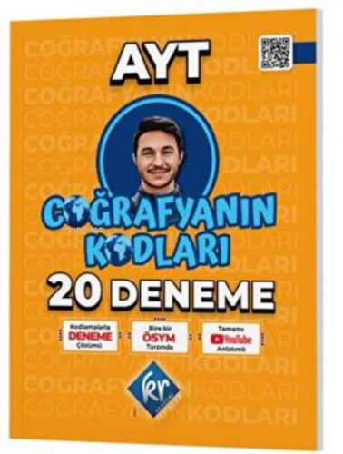 Coğrafyanın Kodları AYT Coğrafya Çözümlü 20 Deneme | Kolektif | KR Aka