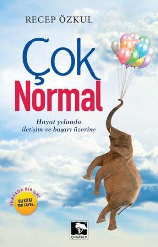 Çok Normal | Recep Özkul | Çınaraltı Yayın Dağıtım