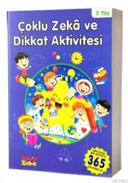 Çoklu Zeka ve Dikkat Aktivitesi 3 Yaş - Mavi Kitap | Kolektif | Aktif 