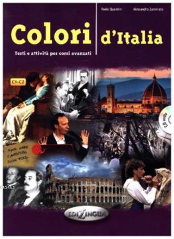 Colorid'Italia + CD (C1-C2) | Paola Quadrini | Edilingua Yayınevi