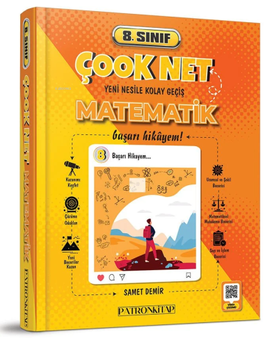 Çook Net - Matematik 8. Sınıf | Samet Demir | Patron Kitap