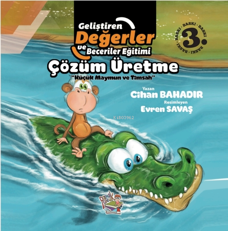 Çözüm Üretme - Küçük Maymun ve Timsah | Cihan Bahadır | Parmak Çocuk Y