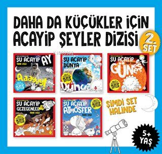 Daha Da Küçükler İçin Acayip Şeyler Seti 2 - 5 Kitap | Kolektif | Uğur