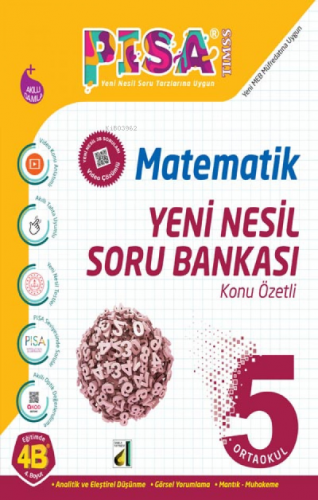 Damla Eğitim Pisa Yeni Nesil Matematik Soru Bankası - 5 | Adem Yılmazt