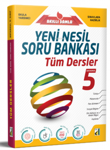 Damla Eğitim Yeni Nesil Tüm Dersler Soru Bankası 5. Sınıf | Kolektif |