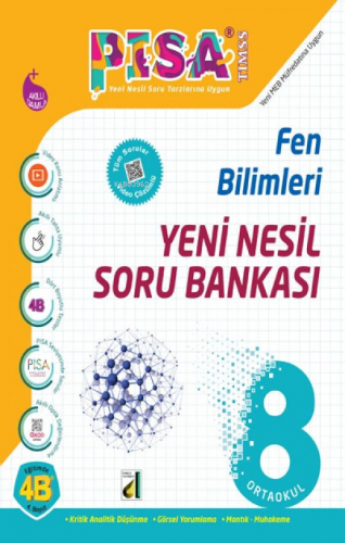 Damla Pisa Yeni Nesil Fen Bilimleri Soru Bankası-8. Sınıf | Abdurrahma