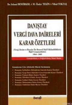 Danıştay Vergi Dava Daireleri Karar Özetleri (Ciltli) | M. Önder Tekin