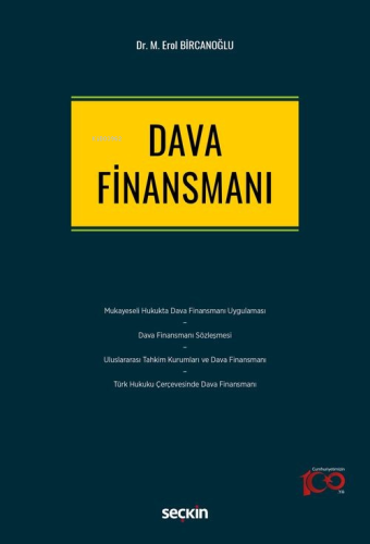 Dava Finansmanı | Mustafa Erol Bircanoğlu | Seçkin Yayıncılık