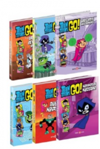 DC Comics: Teen Titans GO! Macera Seti 6 Kitap | J.e. Bright | Beta Ki