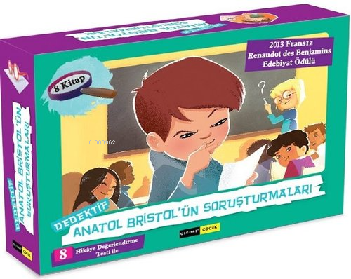 Dedektif Anatol Bristol'ün Soruşturmaları - 8 Kitap Takım Kutulu | Car