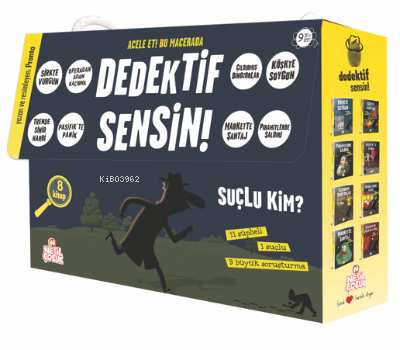 Dedektif Sensin ;(İki Set Bir Arada 8 Kitap) | Pronto | Nesil Çocuk