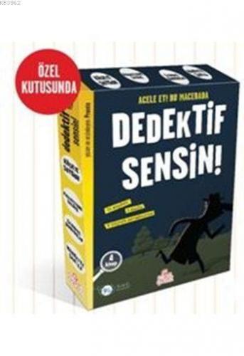 Dedektif Sensin! (Kutulu - 4 Kitap) | Pronto | Nesil Yayınları