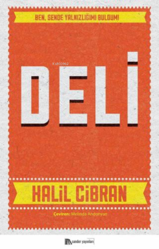 Deli | Halil Cibran | Sander Yayınları