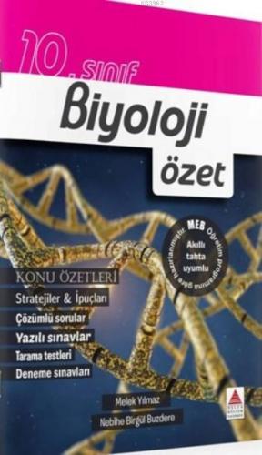 Delta Kültür Yayınları 10. Sınıf Biyoloji Özet Delta Kültür | Melek Yı