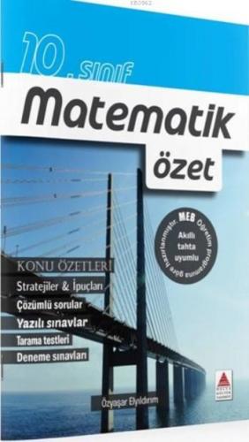 Delta Kültür Yayınları 10. Sınıf Matematik Özet Delta Kültür | Özyaşar