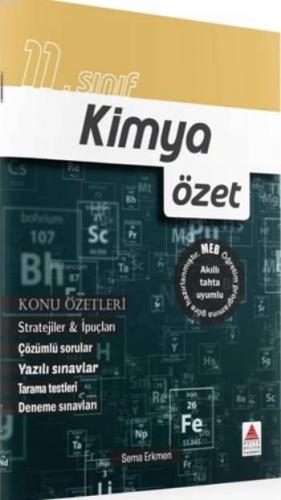 Delta Kültür Yayınları 11. Sınıf Kimya Özet Delta Kültür | Sema Erkmen