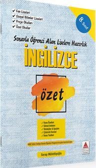 Delta Kültür Yayınları 8. Sınıf LGS İngilizce Özet Liselere Hazırlık D