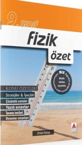 Delta Kültür Yayınları 9. Sınıf Fizik Özet Delta Kültür | Orhan Kutay 