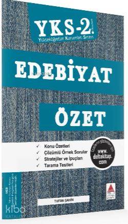 Delta Kültür Yayınları AYT Edebiyat Özet Delta Kültür | Tufan Şahin | 