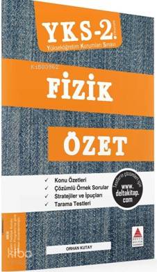 Delta Kültür Yayınları AYT Fizik Özet Delta Kültür | Orhan Kutay | Del