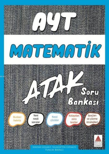 Delta Kültür Yayınları AYT Matematik Atak Soru Bankası Delta Kültür | 