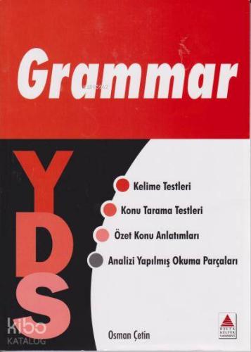 Delta Kültür Yayınları Grammar Tests For YDS Delta Kültür | Osman Çeti