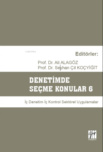 Denetimde Seçme Konular 6 ;İç Denetim Kontrol Sektörel Uygulamalar | A