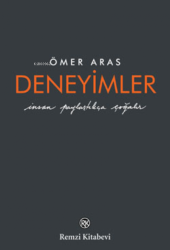 Deneyimler (Ciltli) | İzzeddin Çalışlar | Remzi Kitabevi