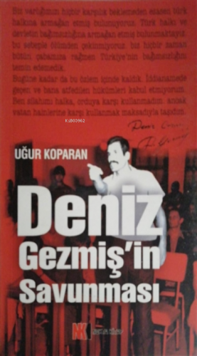 Deniz Gezmiş'in Savunması | Uğur Koparan | Nokta Kitap