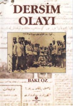 Dersim Olayı | Baki Öz | Can Yayınları (Ali Adil Atalay)