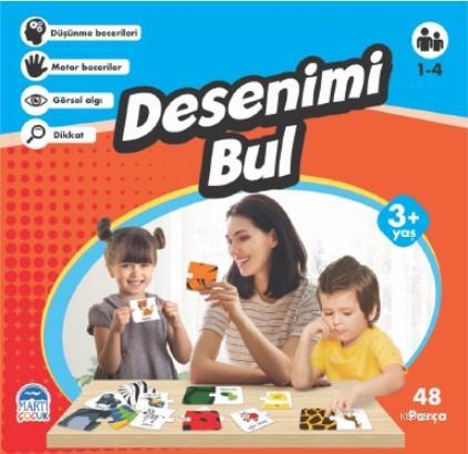 Desenimi Bul - Eğitici Yapboz | Kolektif | Martı Çocuk Yayınları